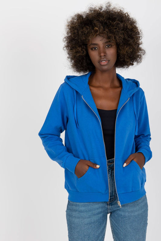 Women's Sweatshirt model 169709 - Ladies' Casual and Sporty Wear - Blue Color