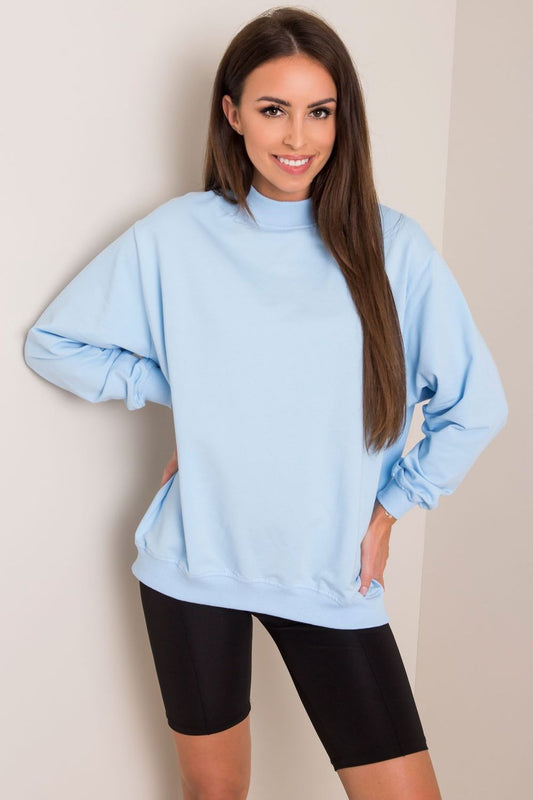 Women's Sweatshirt model 169750 - Ladies' Casual and Sporty Wear - Blue Color