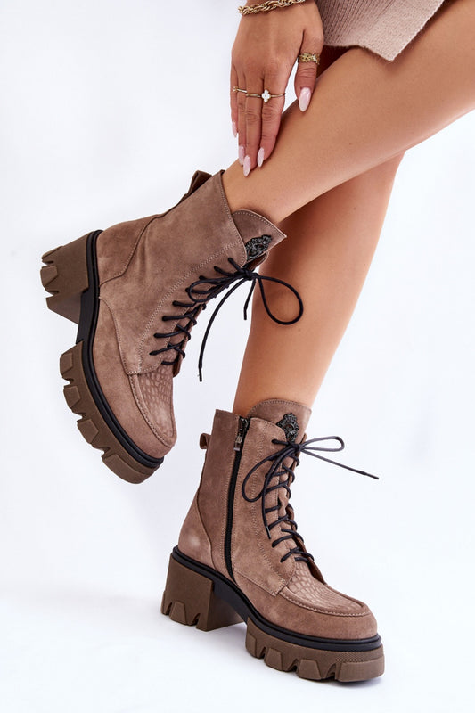 Women's Trapper shoes model 173749 - Ladies Footwear (Shoes) - Brown Color