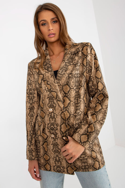 Women's Jacket model 174994 | Ladies Fall & Winter Clothes | Beige Color